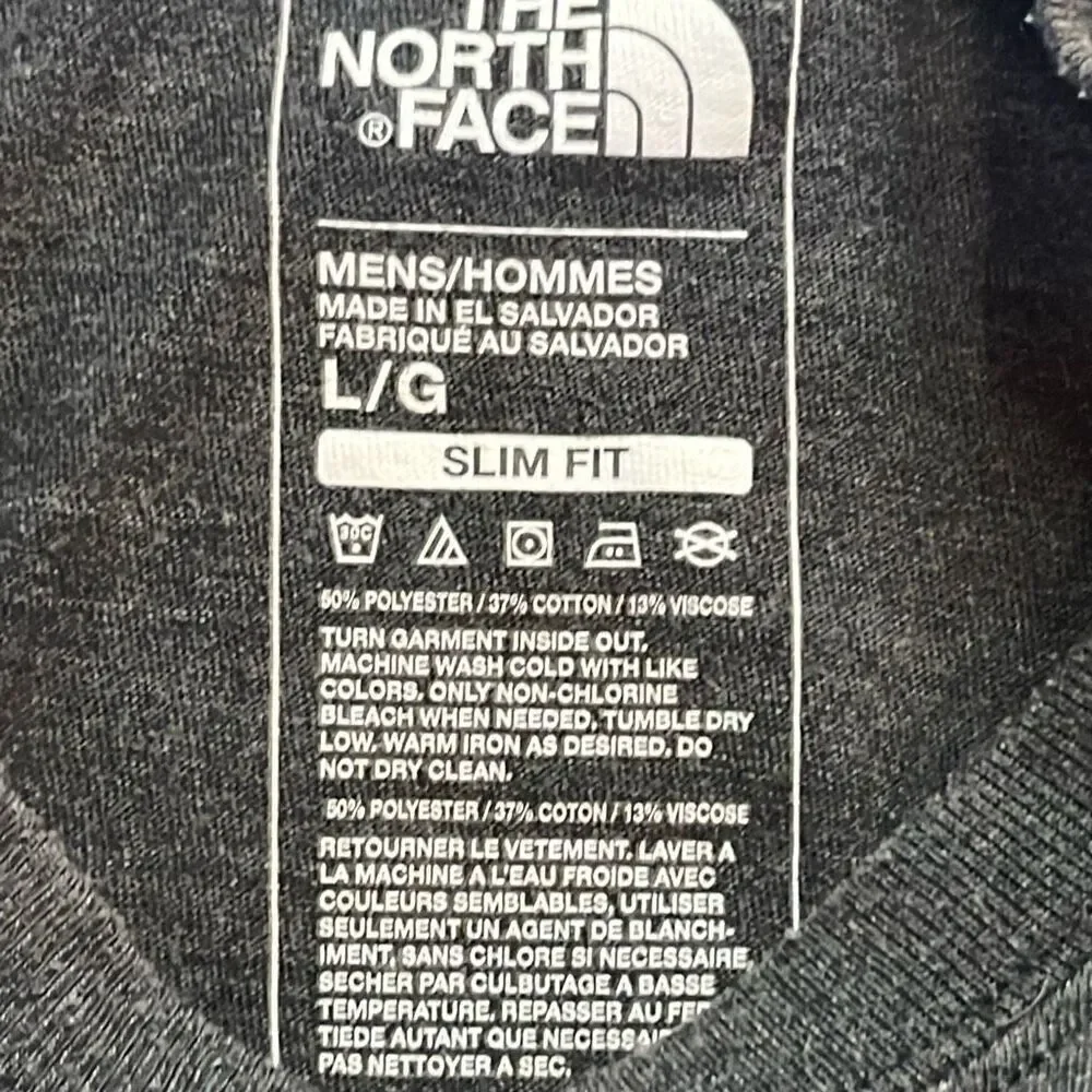 The North Face Charcoal Performance T Size L